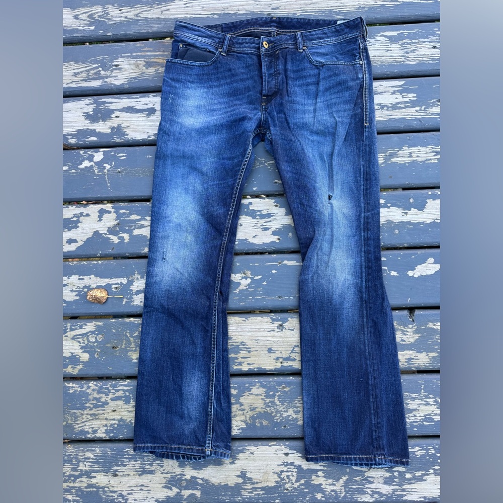 Diesel Indigo Bootcut Jeans